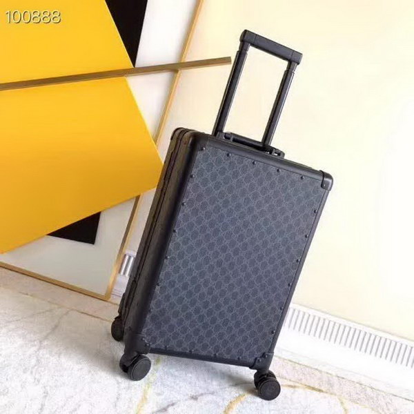 商品Alt模板：古驰/Gucci 旅行箱，釆用先进聚碳纤维工艺，高档大气的LOGO，独特设计理念，趣味横生，时尚潮流，复古风格与完美工艺，二者结合 - xtest